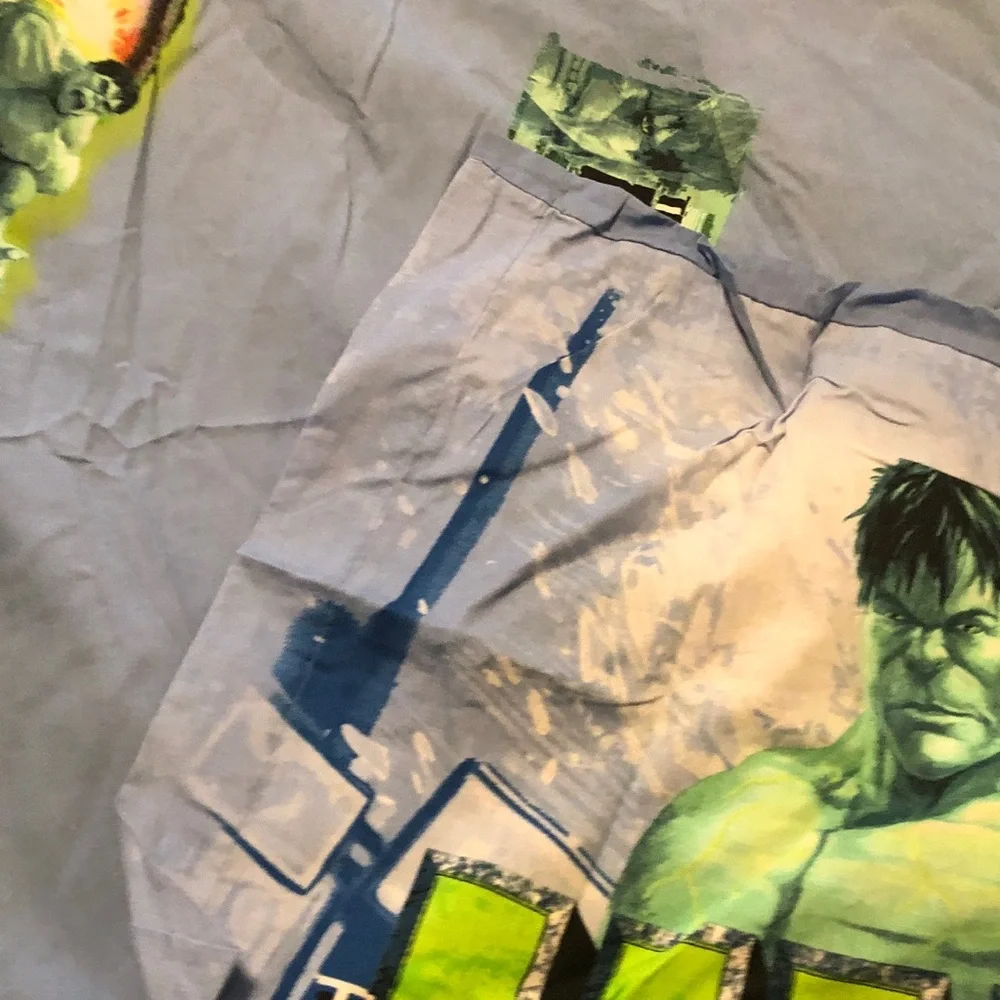 Marvel Hulk Twin sheets Set - Blue & Green